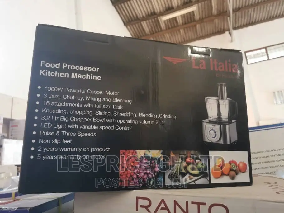 Stylish Design-Italia Food Processor