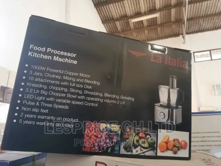 Get Your Quality Food Processor With 2 Years Warranty