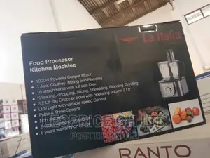 Enjoy Italia Food Processor~Kitchen Machine
