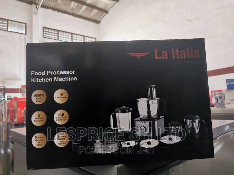 1000w Food Processor~Blend, Slice, Chop Etc 