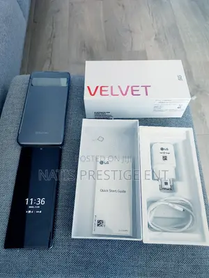 New LG Velvet 128 GB Black