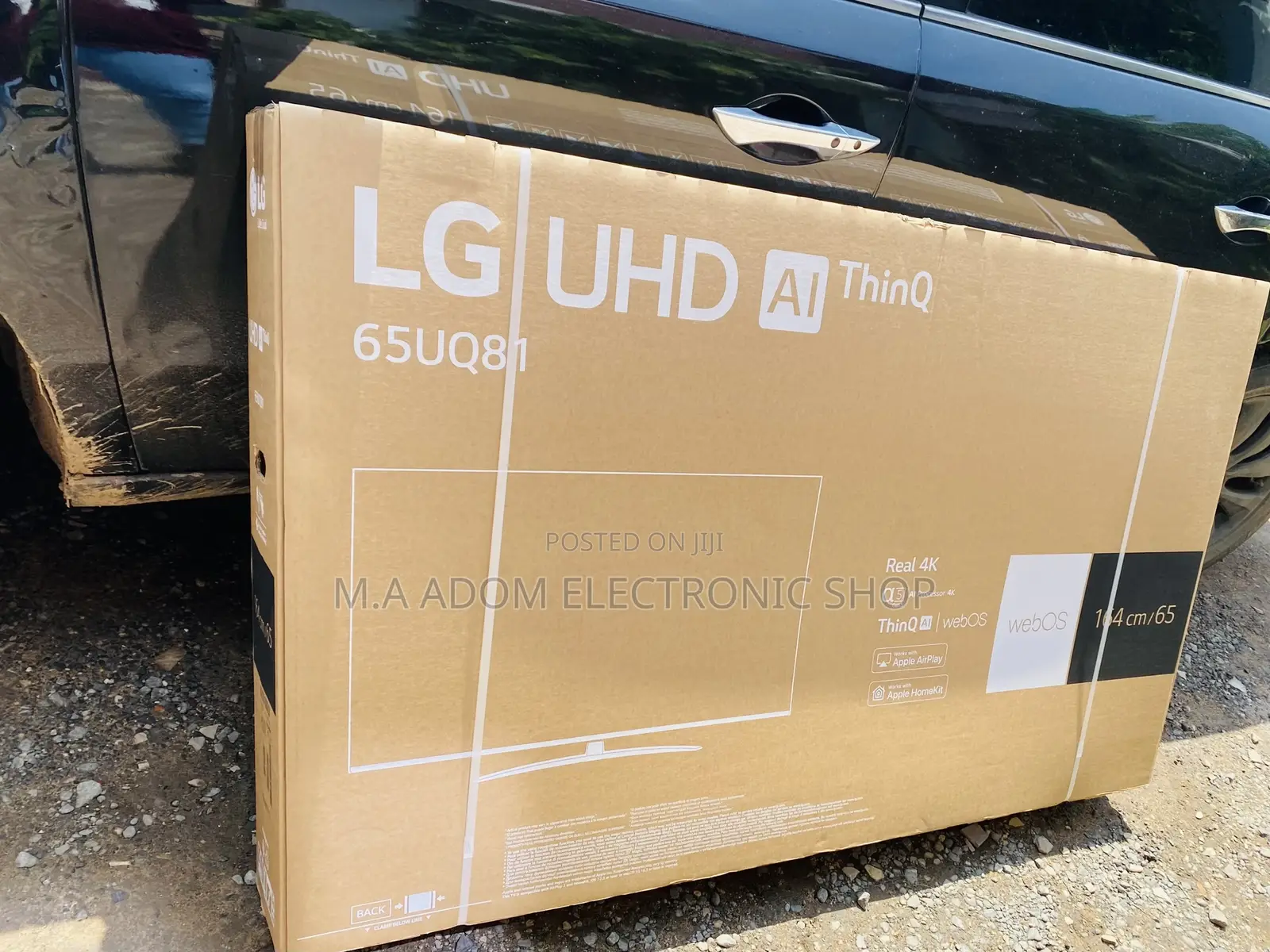 Elegant Black LG 65” 65uq8100 Uhd Smart Tv on Sale 