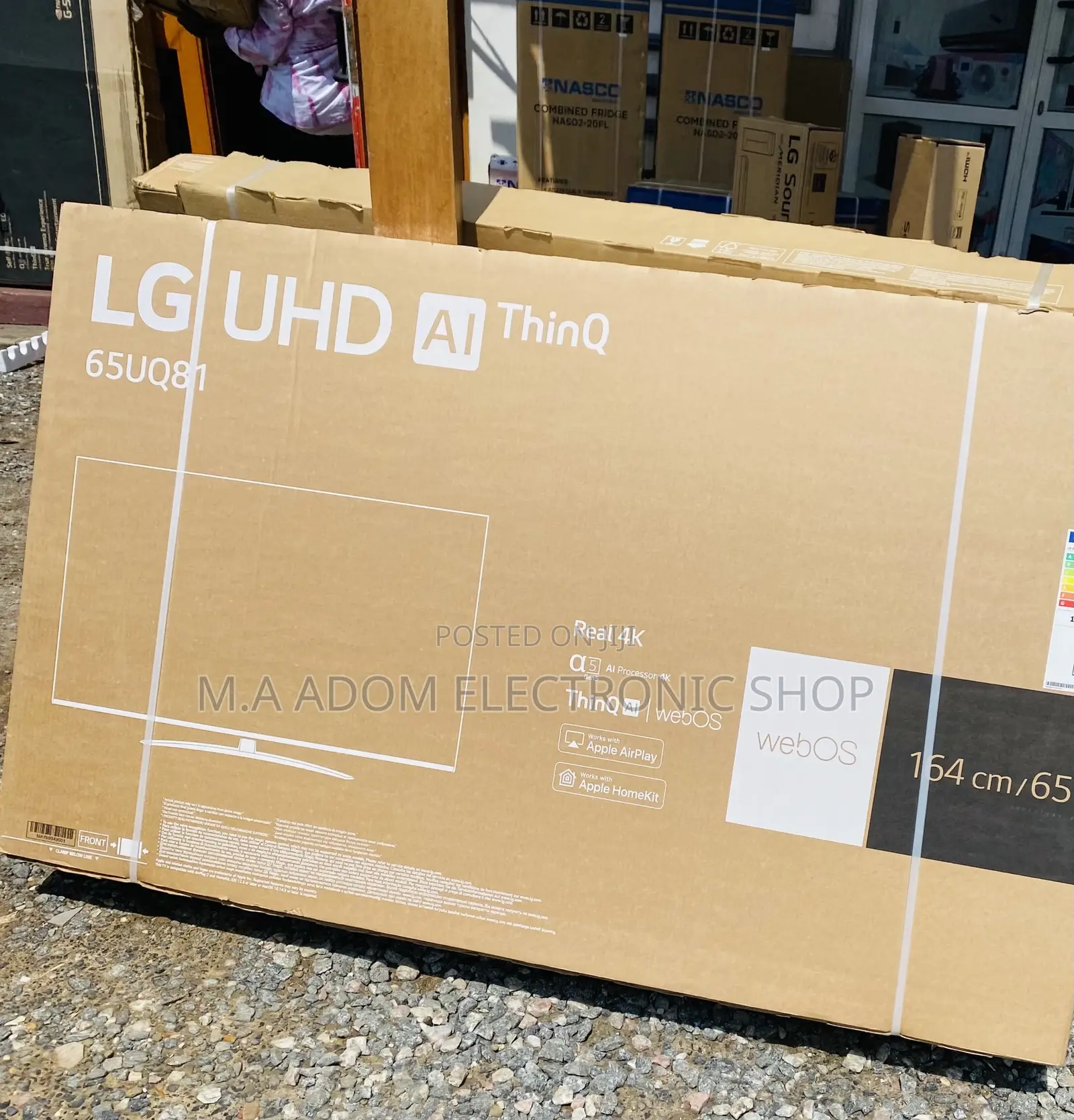 Sealed in Box 65 Incb LG Uhd Smart Led Tv(65uq8100) 