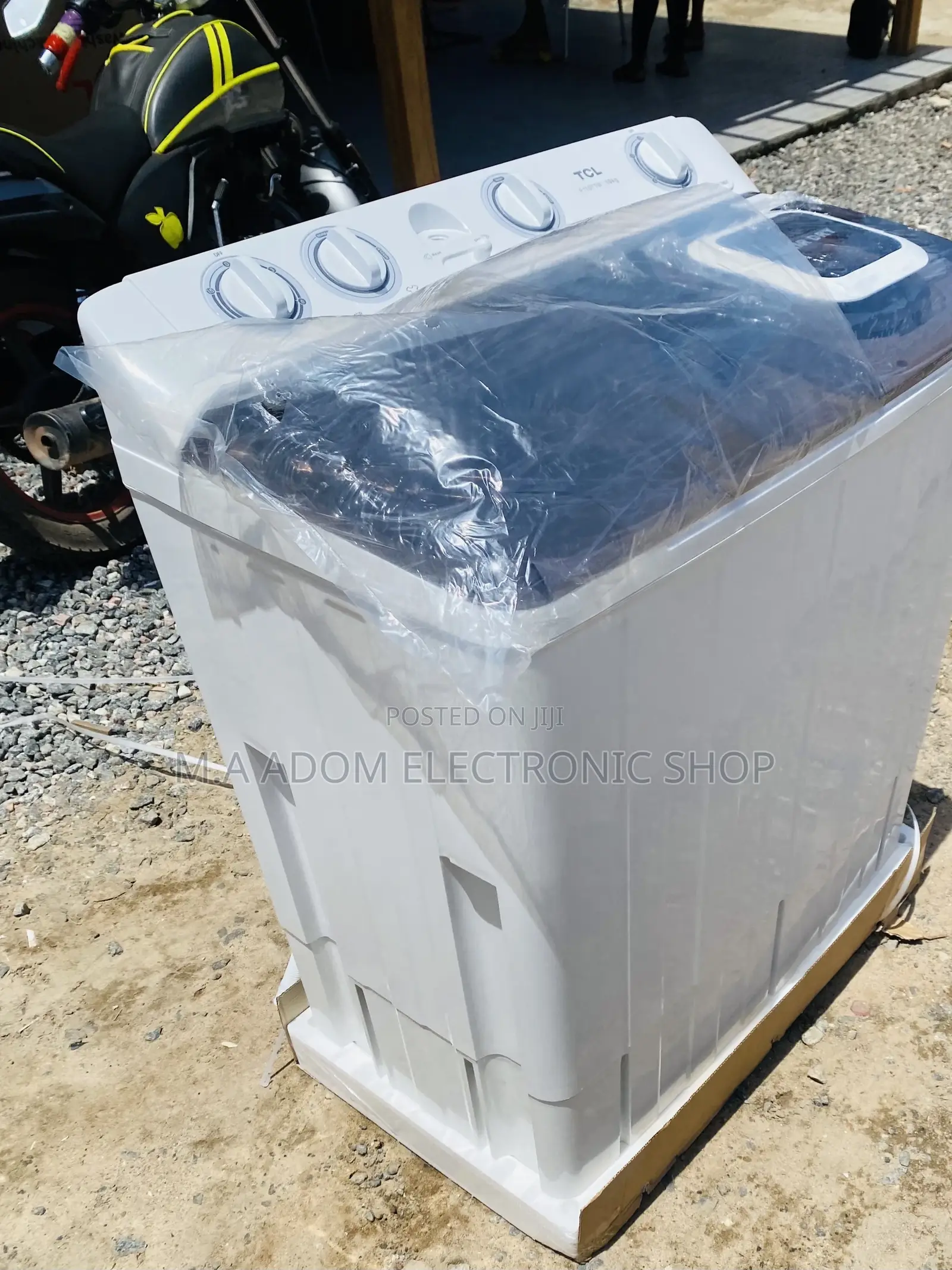 Sealed in Box TCL Top Load Washing Machine + Spin/Dry,10kg