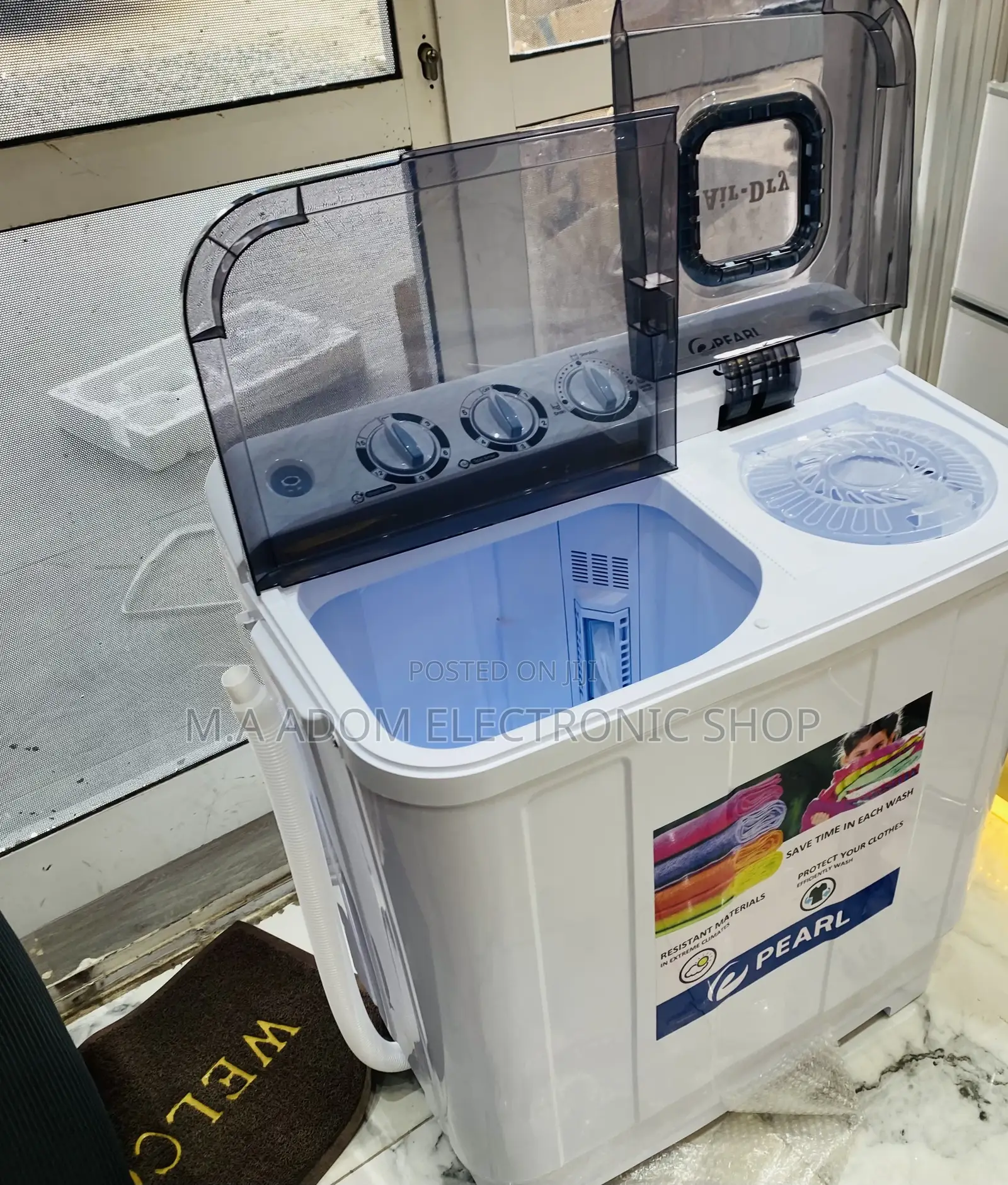 Sealed in Box Pearl 7kg Top Load Washing Machine + Spin Dry.