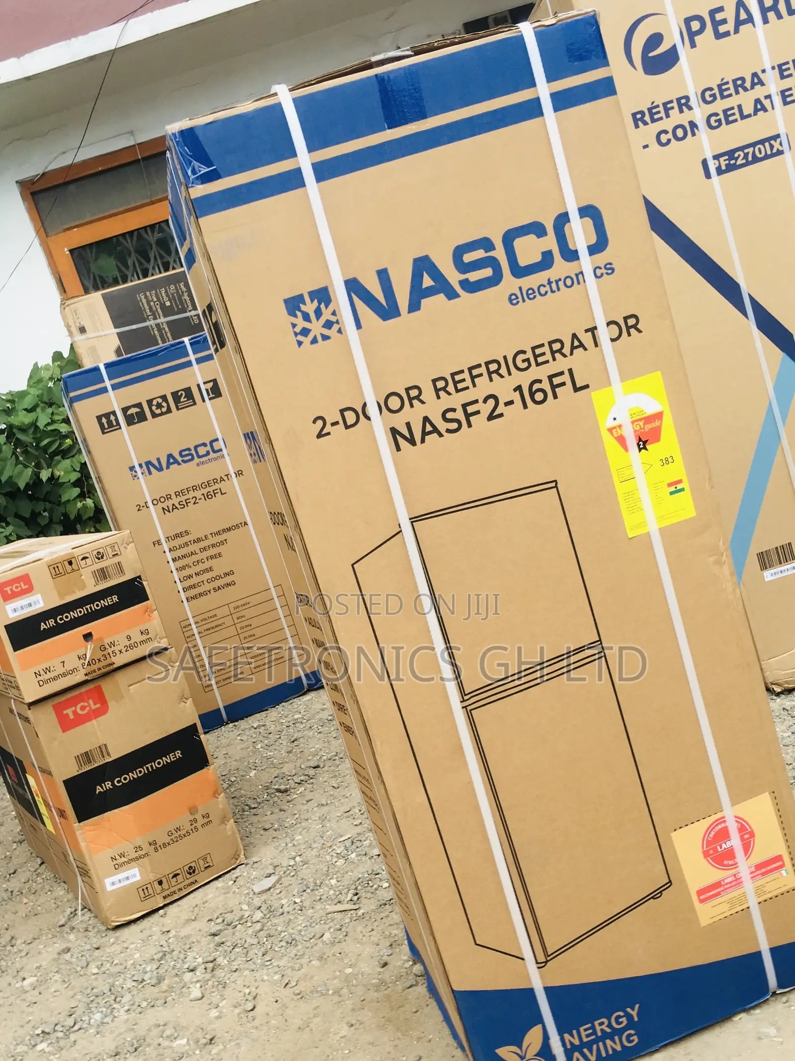 Doubledoor Topfreezer Nasco Fridge Nascof2-16fl 