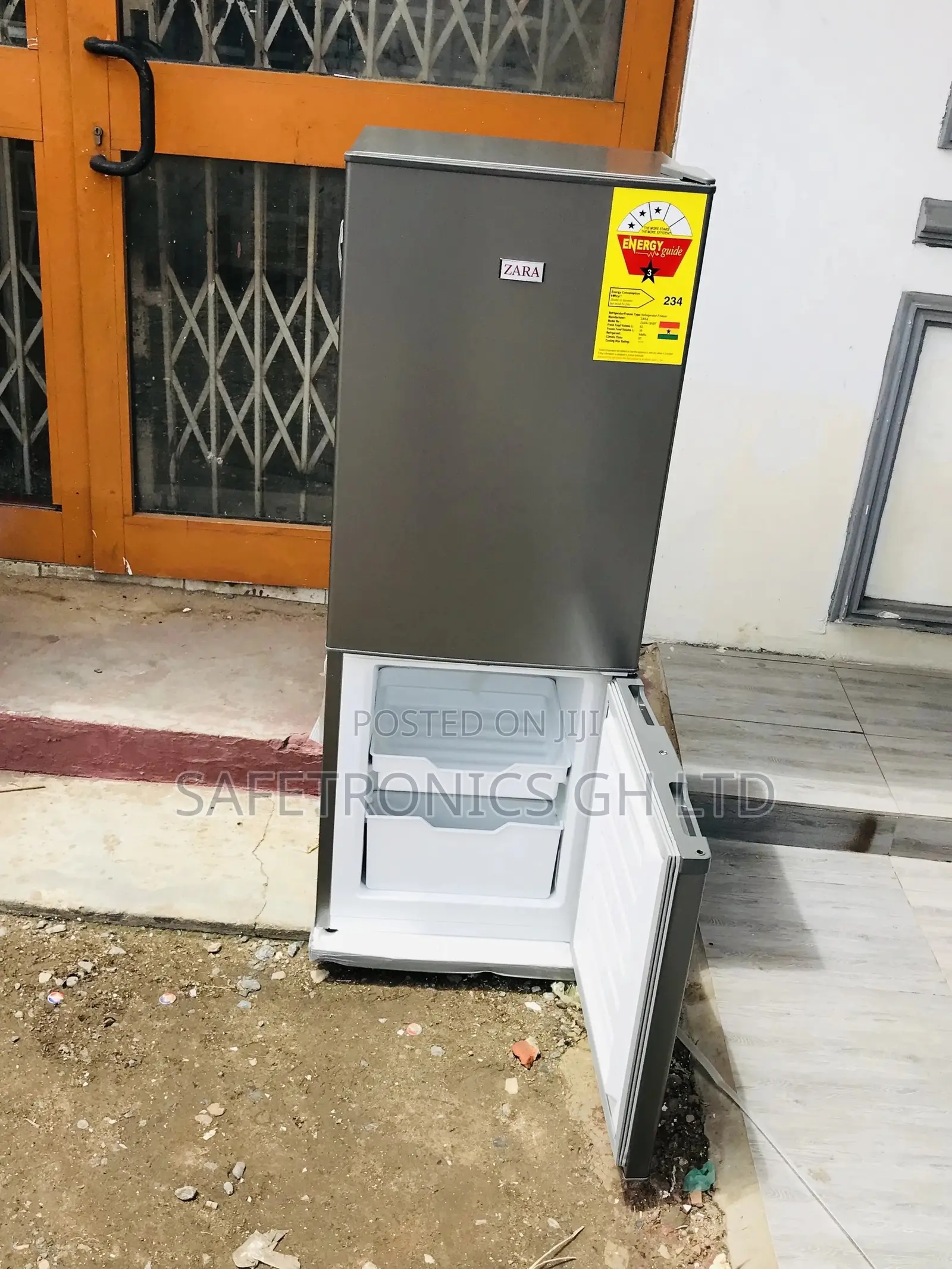 Zara Doubledoor Bottomfreezer Zara180bf Fridge 