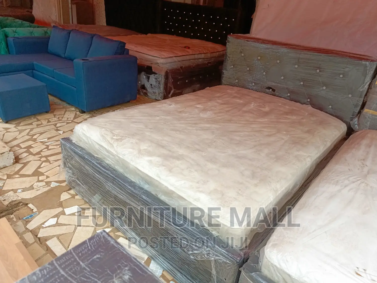 Brand New 60x80 Bed With Mattress . Free Delivery