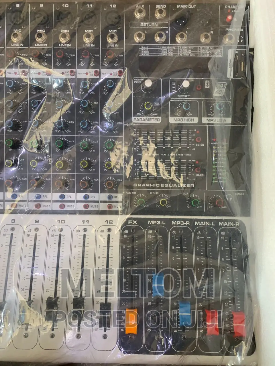Yamaha Kv120 12channels Powered Amplified Mixer