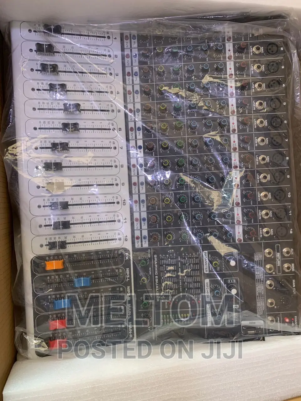 Yamaha Kv120 12channels Powered Amplified Mixer