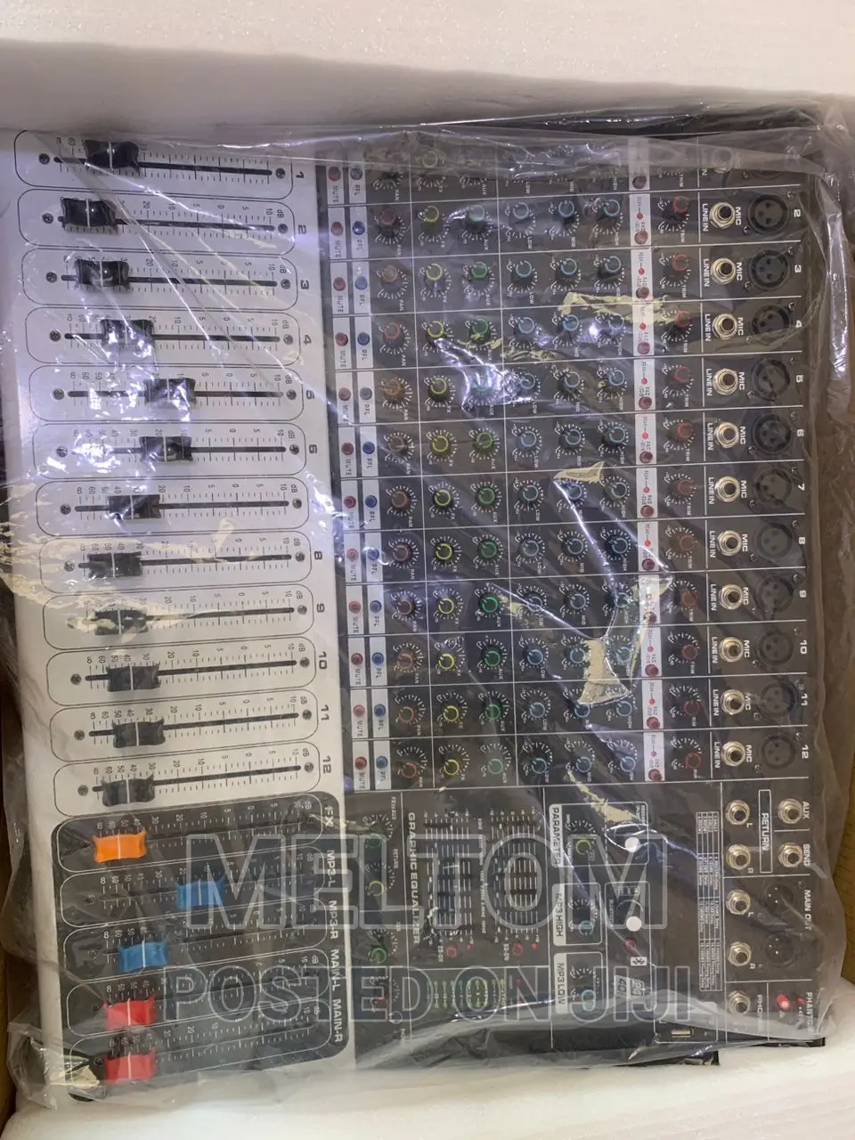 Yamaha Kv120 12channels Powered Amplified Mixer