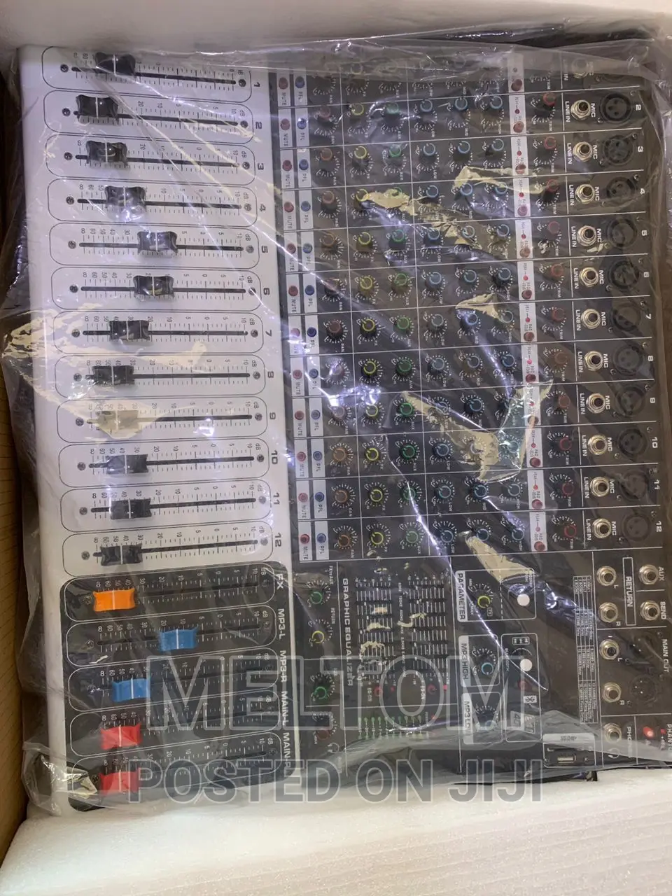 Yamaha Kv120 12channels Powered Amplified Mixer