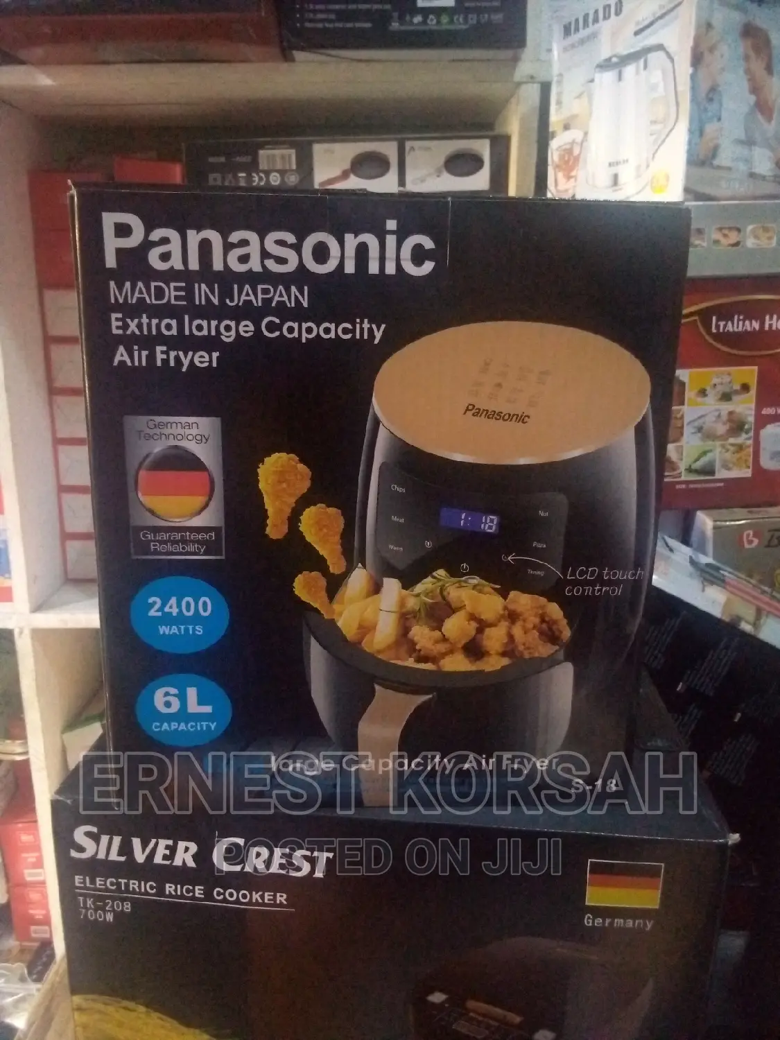 6l Panasonic Extra Capacity Air Fryer