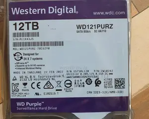 Brand New Sealed 12tb Surveillance Hard Drive