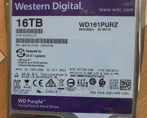 Photo - Brand New 16TB WD Surveillance Hard Drive