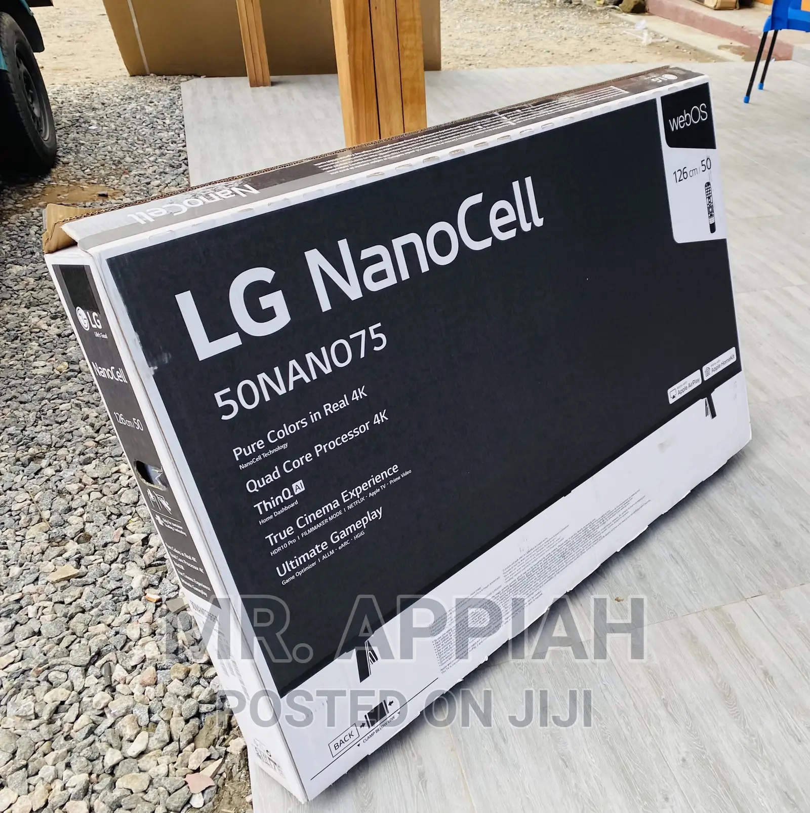 Hit Us for LG 50 Inch Nanocell 50nano75 Smart Tv.