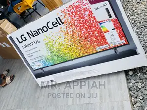 Hit Us for LG 50 Inch Nanocell 50nano75 Smart Tv.