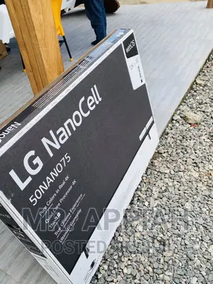 50 Inch LG 50nano75 Nanocell Smart Tv(Black) 