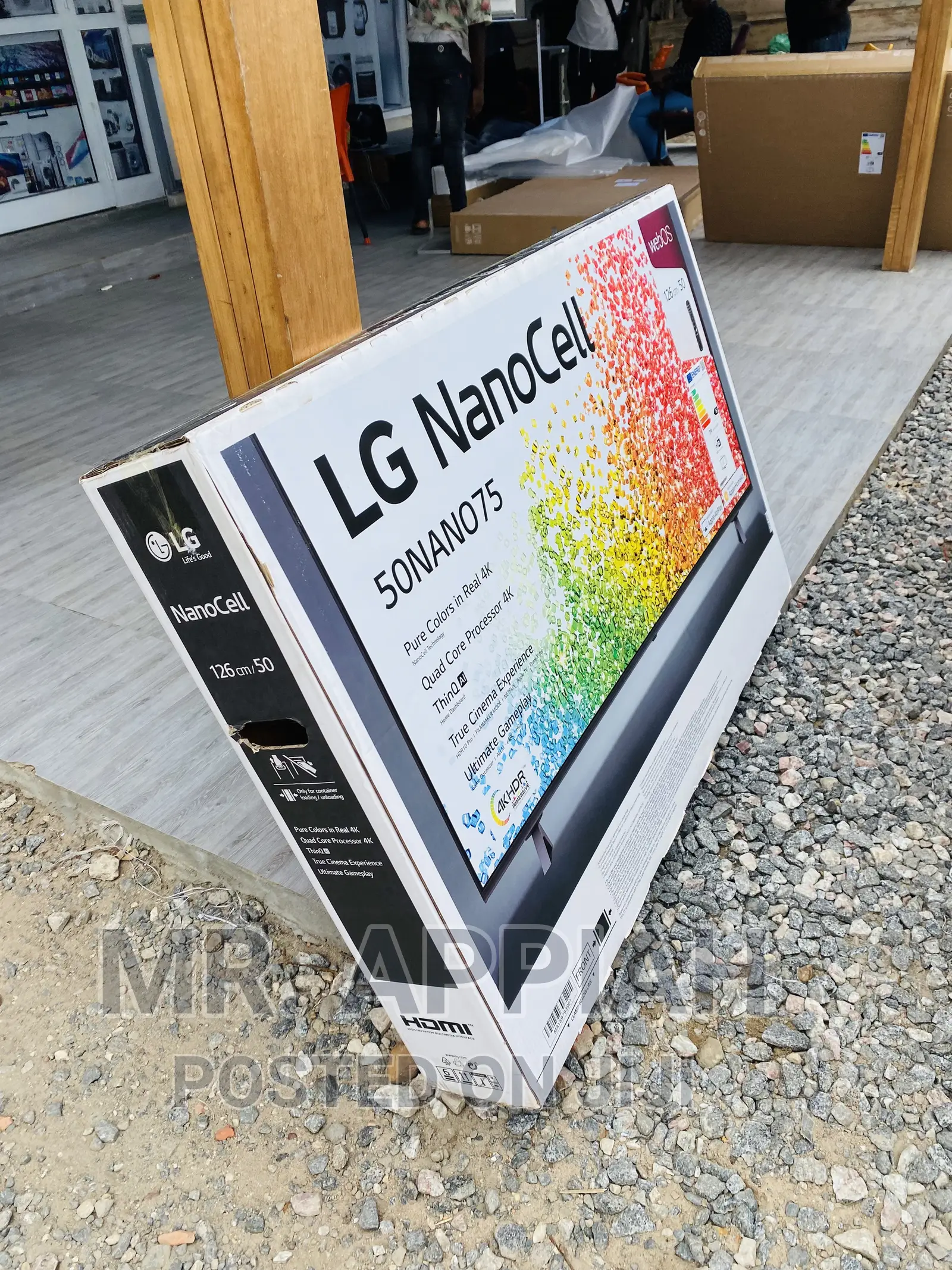 Effective LG 50 Inch Nanocell HDR Smart Tv(50nano75).