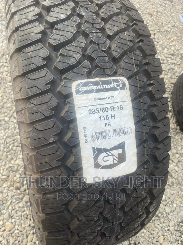 285/60r18 All Terrain Tyre GENERAL