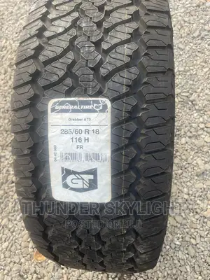 285/60r18 All Terrain Tyre GENERAL
