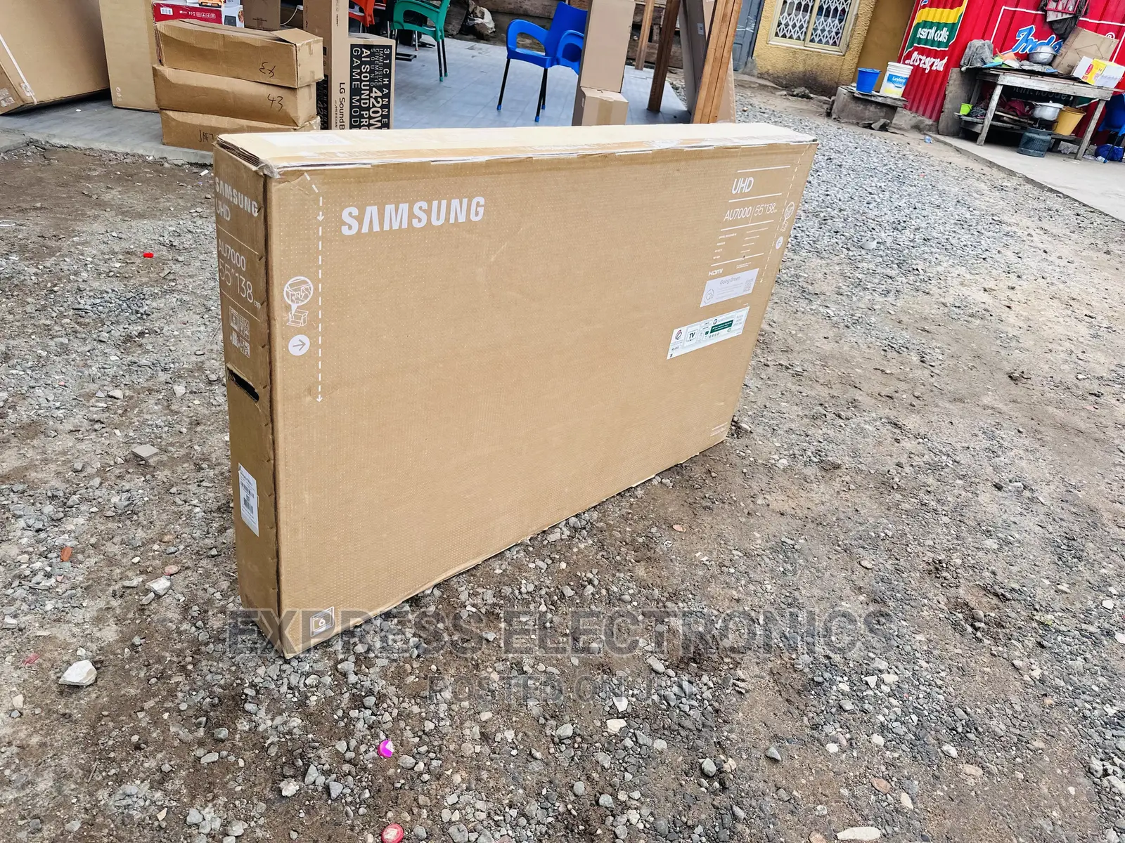 Shop From Us Samsung TV 55”Bu8000 UHD Smart Tv