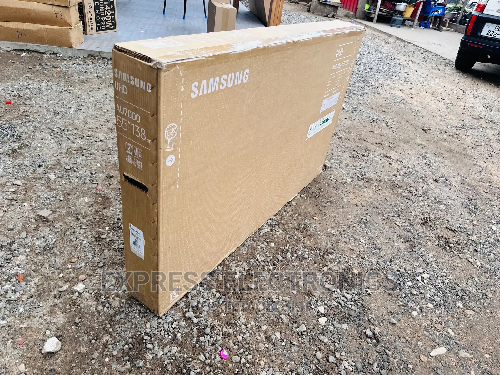 Shop From Us Samsung TV 55”Bu8000 UHD Smart Tv