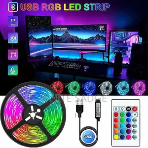 TV USB Strip Rope Light With Remote Controller