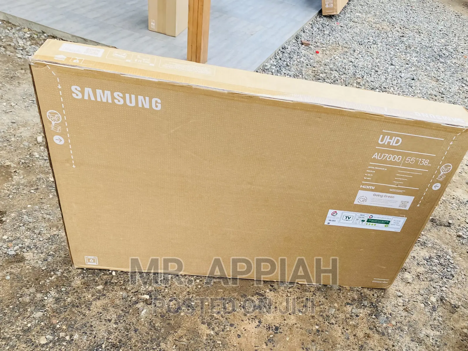 Friendly-Budget Samsung 55bu8000 55” Uhd Crystal Smart Tv.