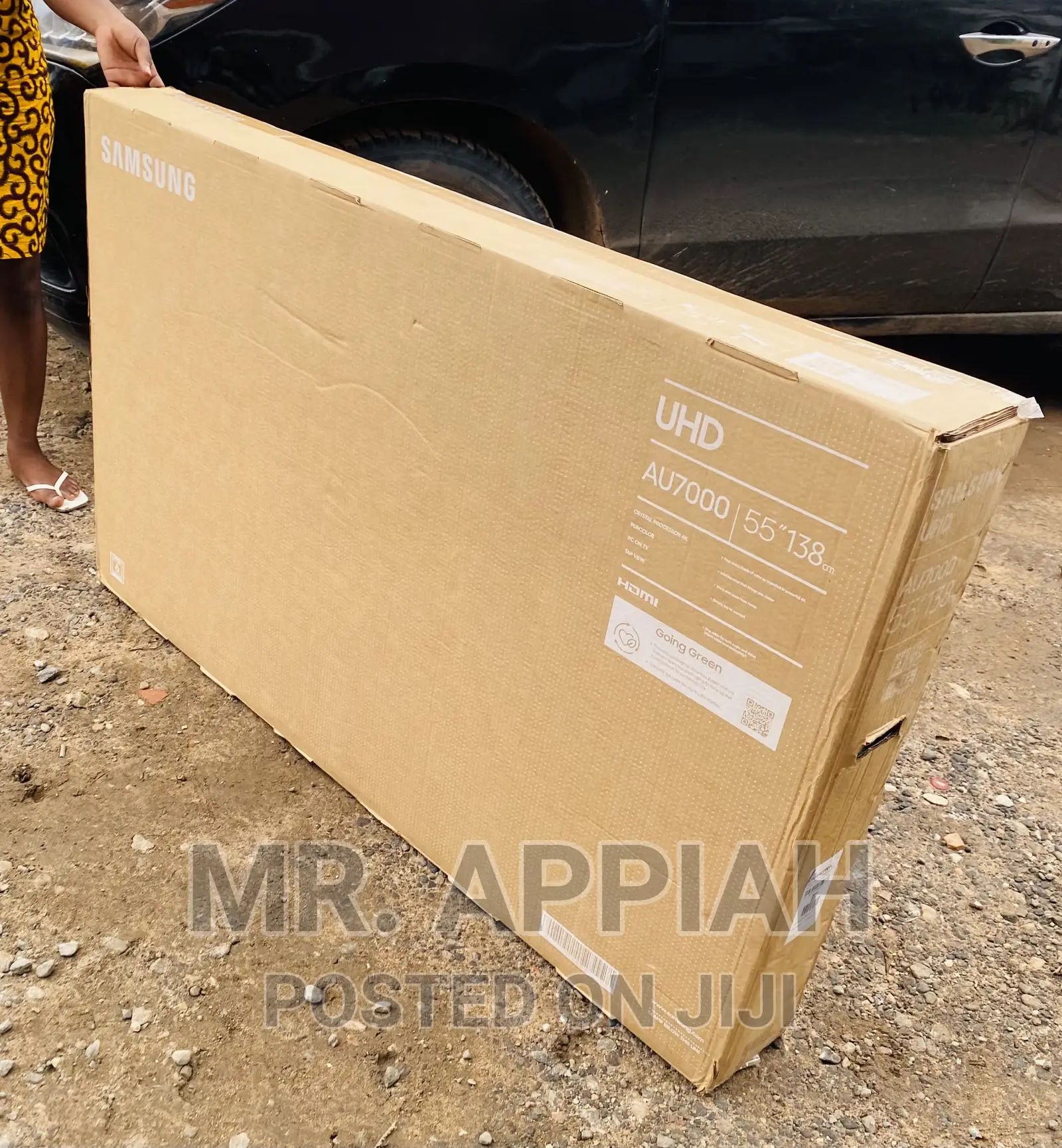 Edgeless Frame Samsung 55 Inch Crystal Uhd Tv(55bu8000)