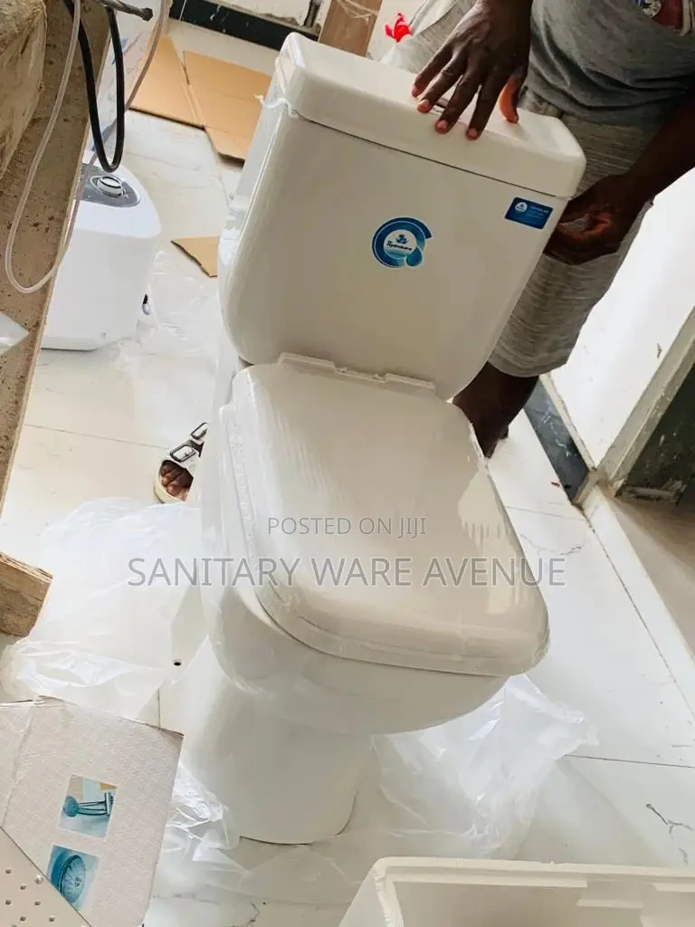 Water Closet - Close Coupled Toilet - Square WC