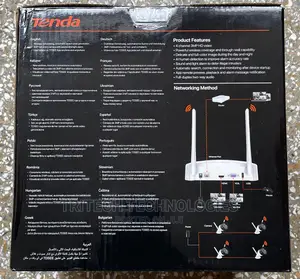 Tenda 4CH Wireless Video Security Kit With 1TB HDD (K4w-3tc)