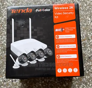 Tenda 4CH Wireless Video Security Kit With 1TB HDD (K4w-3tc)