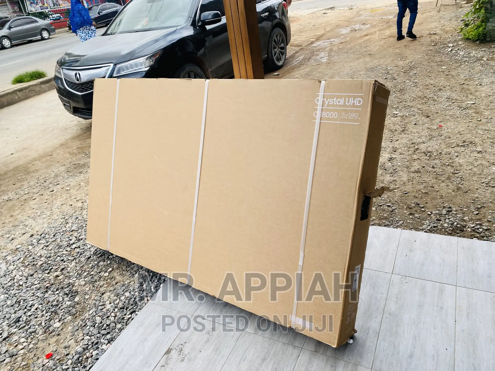 Samsung 75”75cu8000 Crystal Uhd Tv With Edgeless Frame.