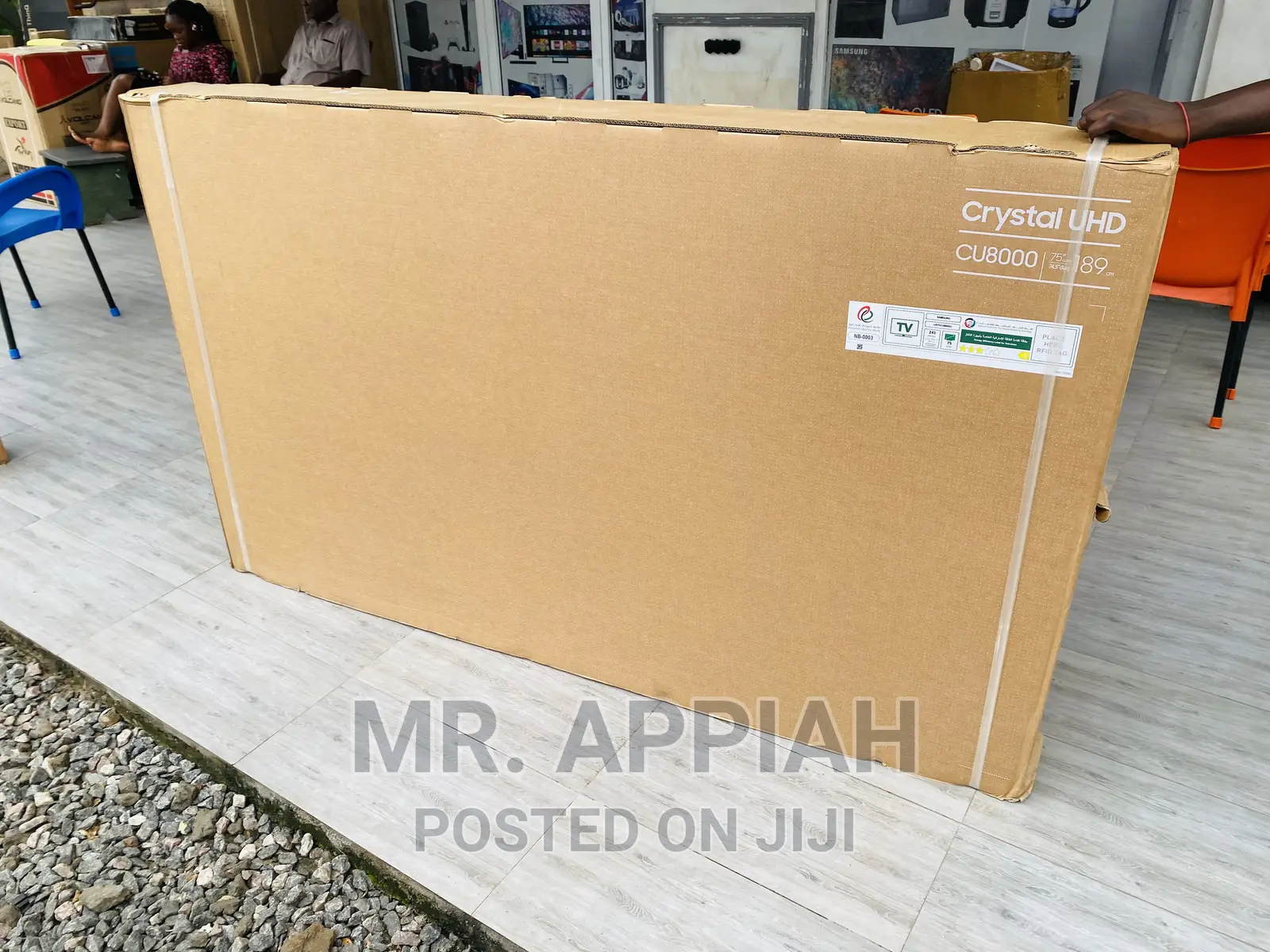 Samsung 75” Smart Uhd Tv With Better Sound Quality 75cu8000