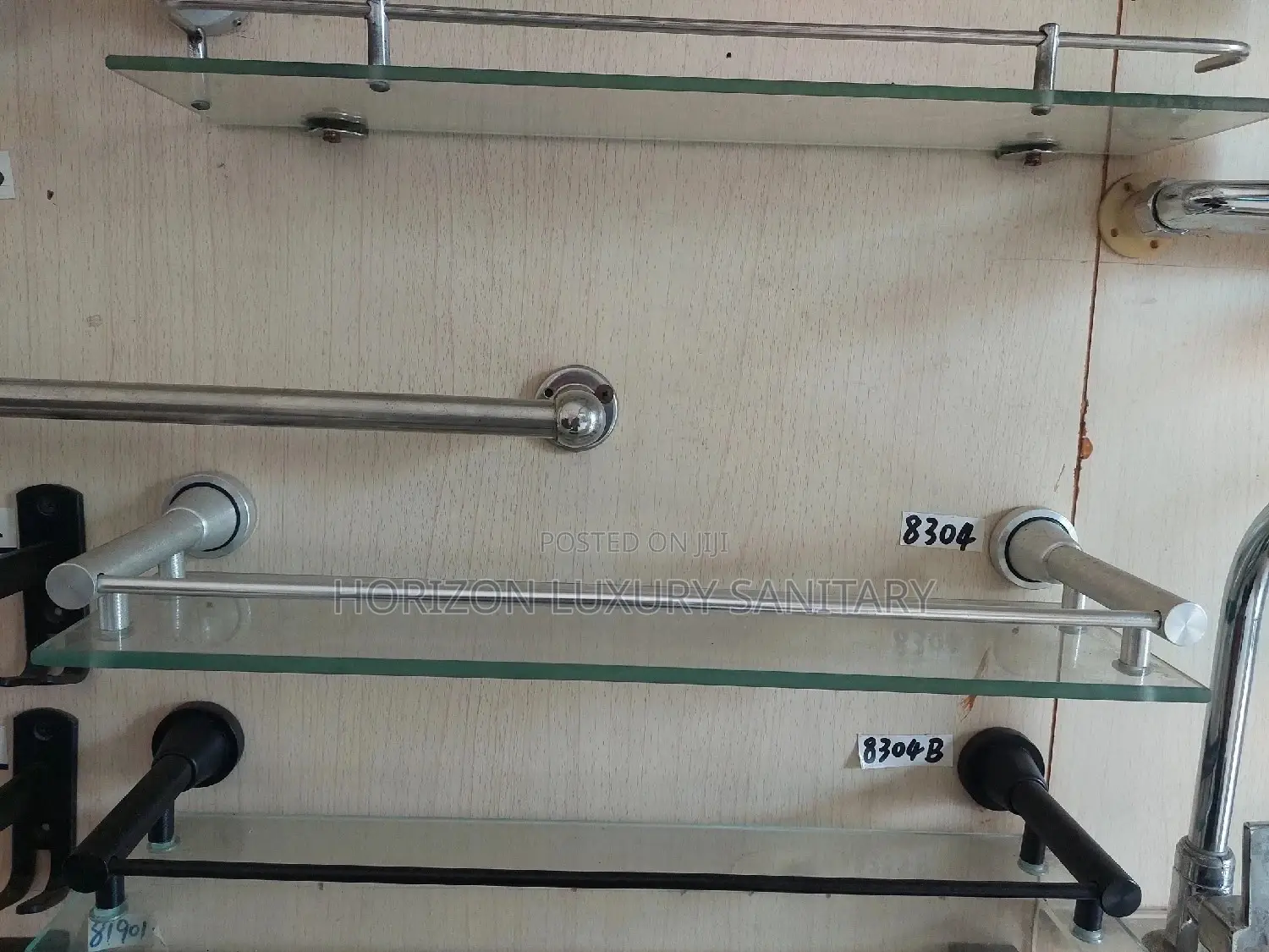 Aluminium Glass Shelf