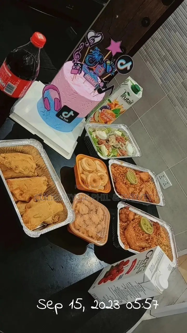 Food Tray for Birthday
