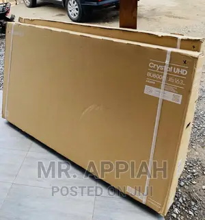 Crystal Processor Samsung 65 Inch LED Tv(65bu8000)Black.