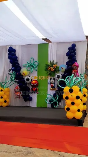 Children Graduation or Birthday Backdrop