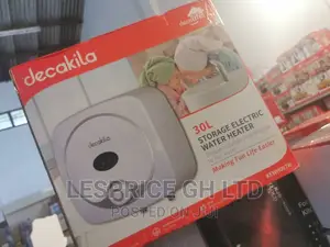 Top Quality//Decakila 30L Storage Water Heater