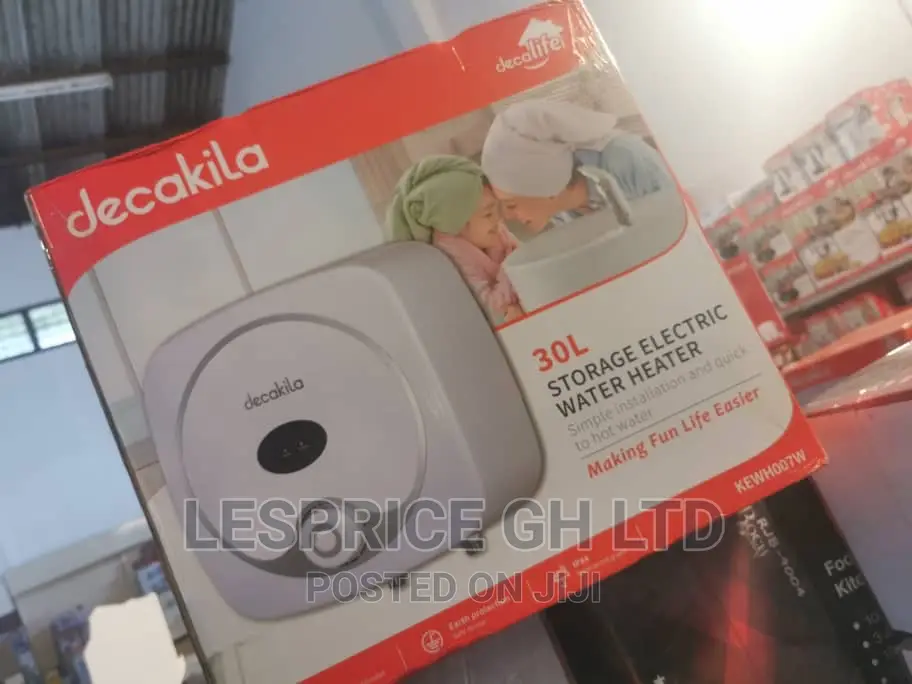 Top Quality//Decakila 30L Storage Water Heater