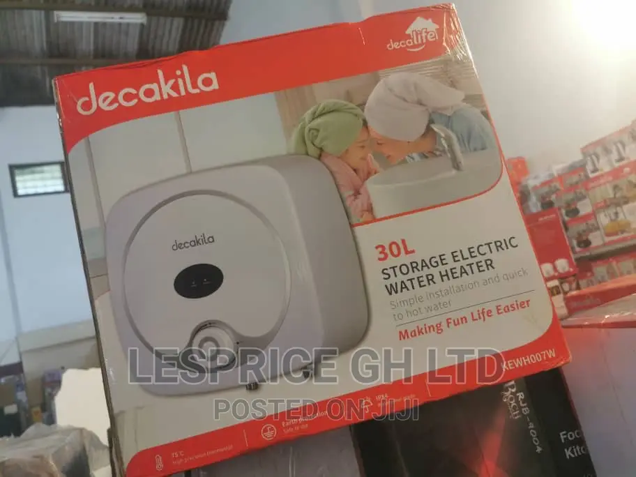 Safety First ~Get Decakila 30L Water Heater