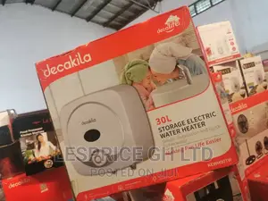 Decakila 30L Storage Water Heater!! Power Plus