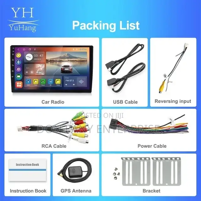 9 Inches Universal Car Android Player With Rear Camera