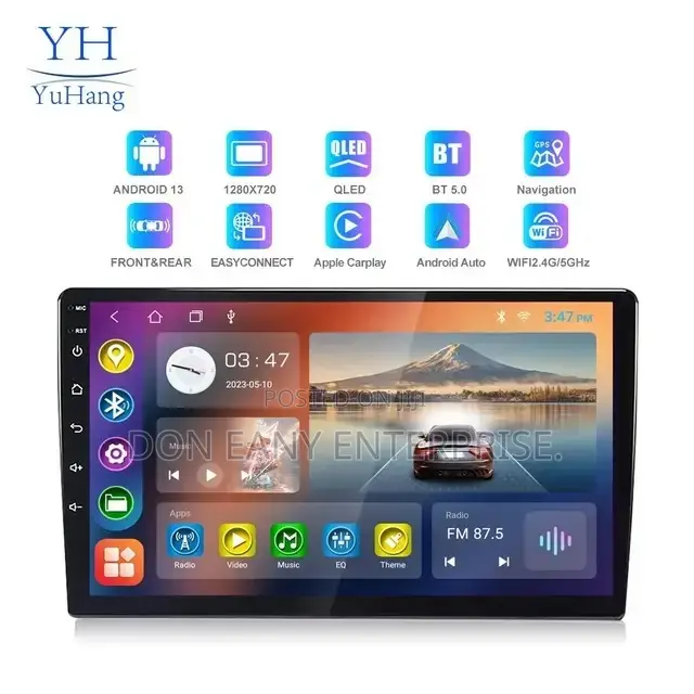 9 Inches Universal Car Android Player With Rear Camera