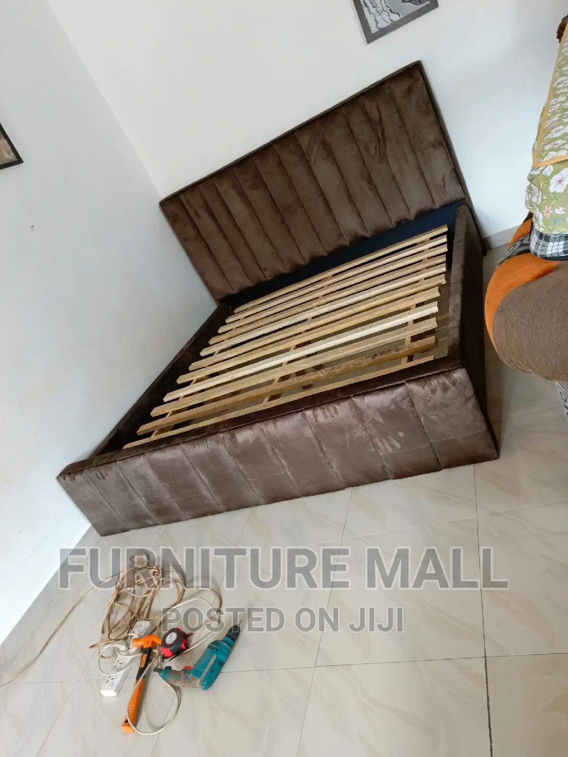 Lovely King Size Bed Frame Available as Seen. Free DLV