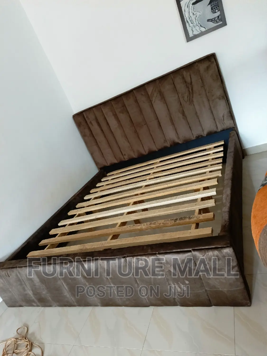Lovely King Size Bed Frame Available as Seen. Free DLV