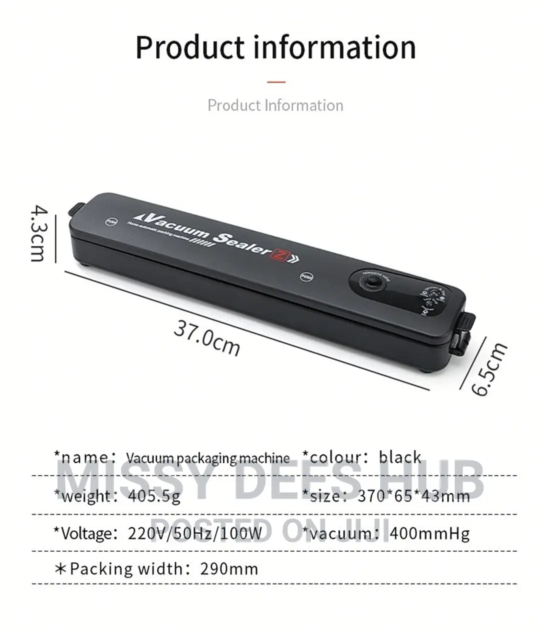 Vaccum Sealer