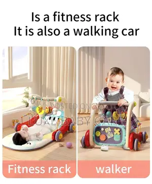 Multifunctional Baby Activity Walker