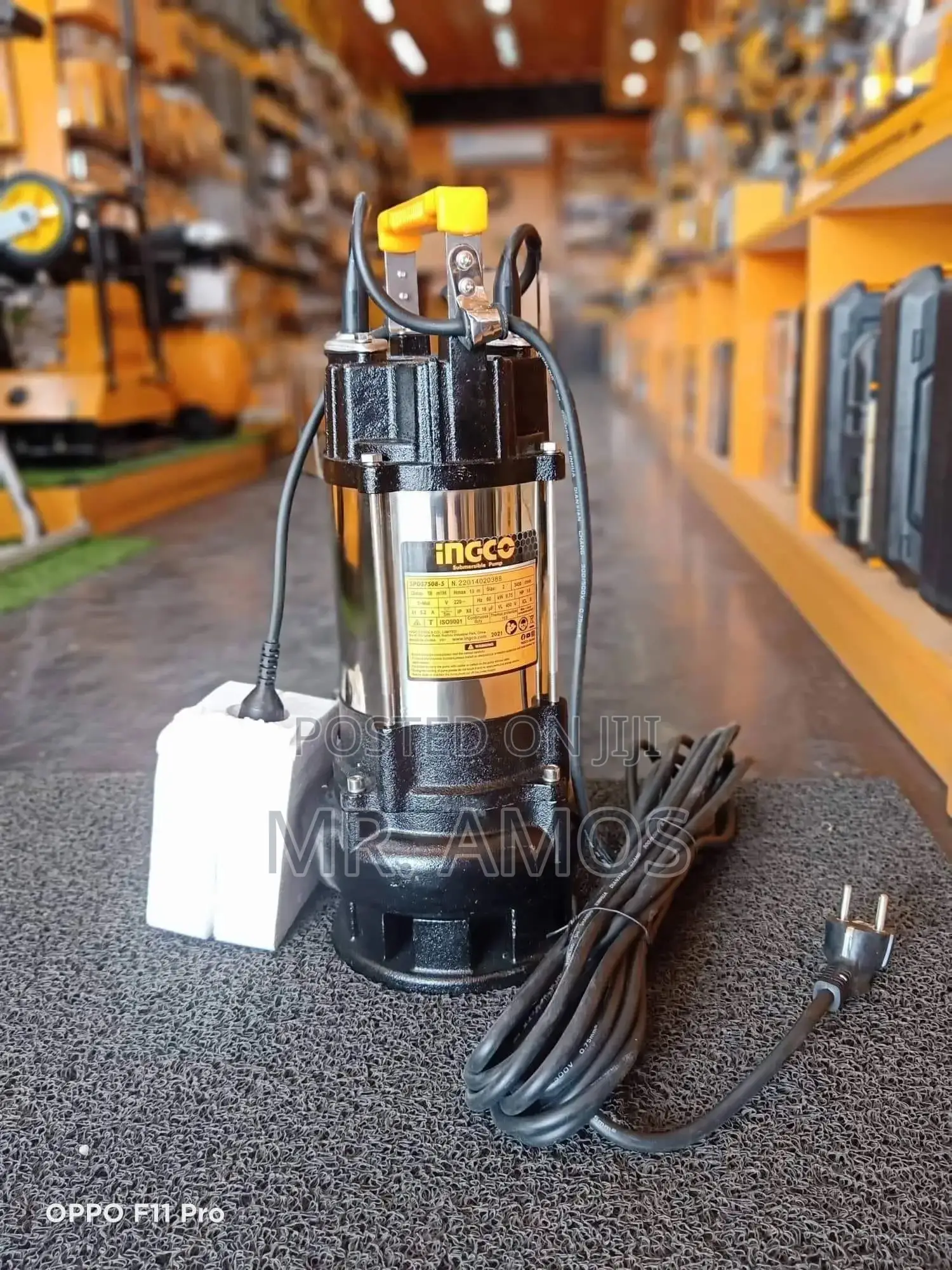 Ingco 2hp Submersible Sewage Water Pump - Spdb15008